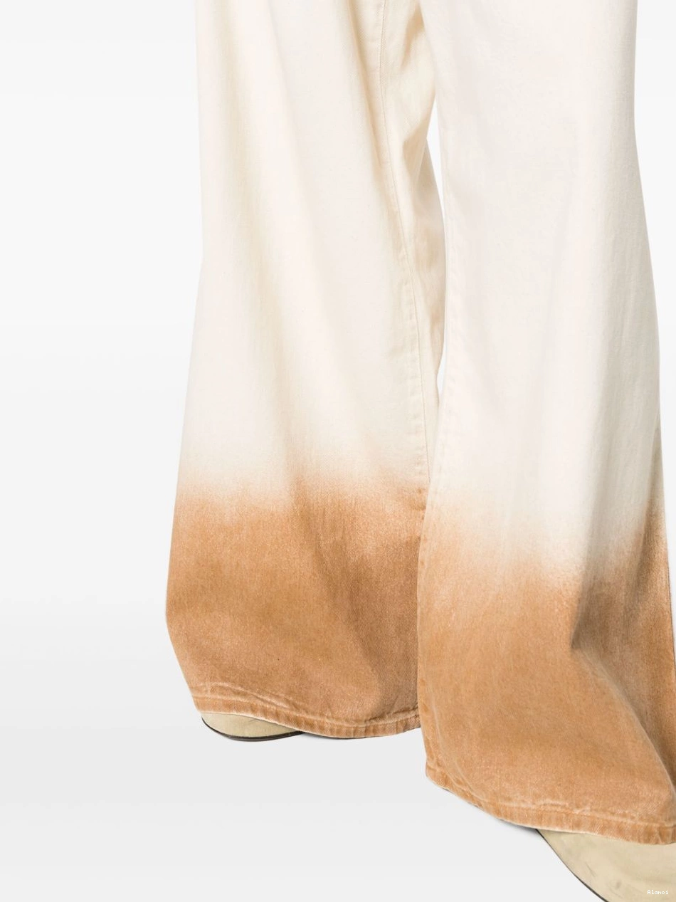 Cheap Hues Women Alanui wide-leg jeans Bright 0806